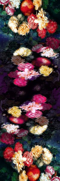 披肩长巾印花华亿平台图片