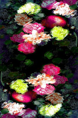 披肩长巾印花华亿平台图片