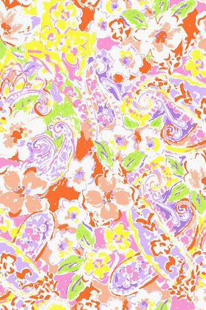 乱花印花华亿平台图片