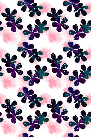 清新印花华亿平台图片