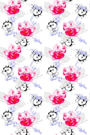 清新印花华亿平台图片