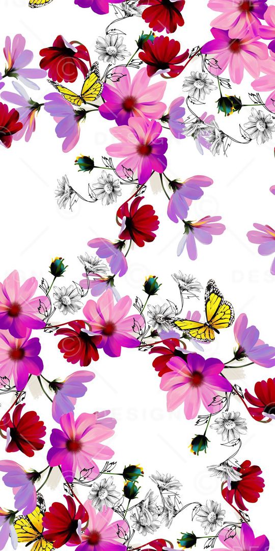 乱花印花华亿平台图片