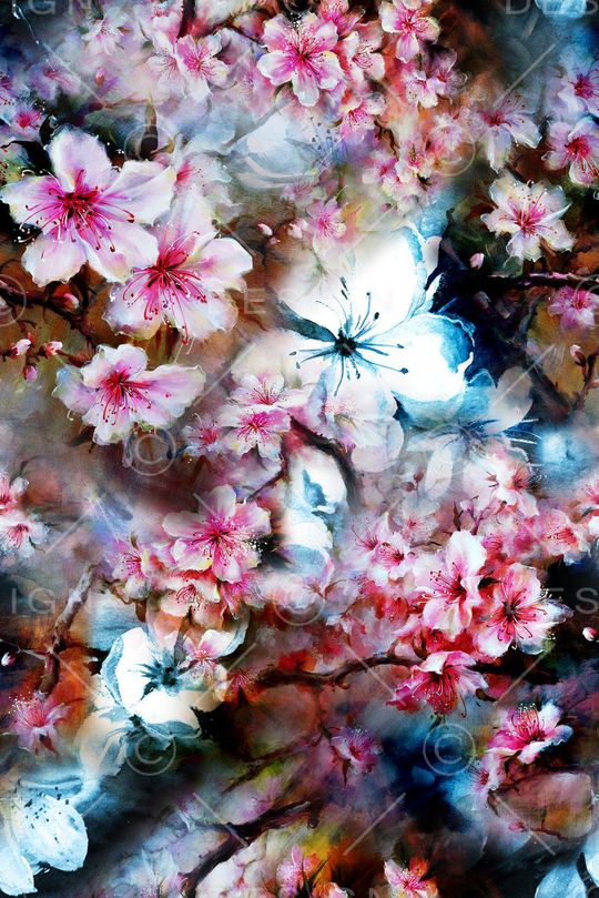 抽象印花华亿平台图片