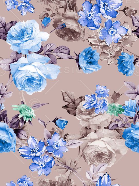 花朵印花华亿平台图片