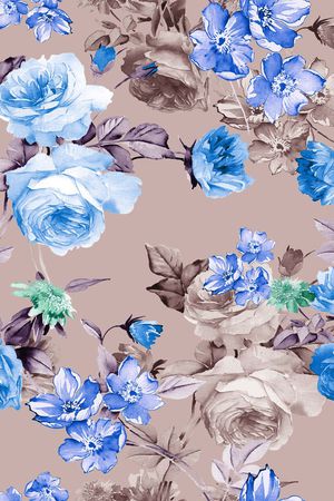 花朵印花华亿平台图片