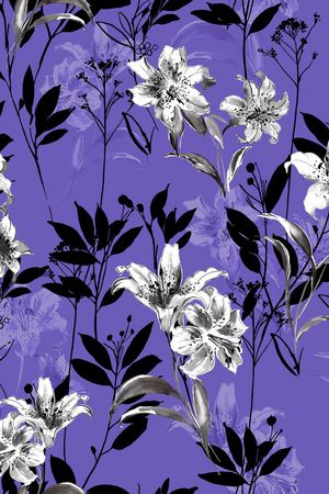 花朵印花华亿平台图片