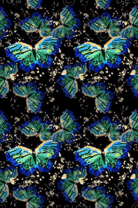 抽象时尚印花华亿平台图片