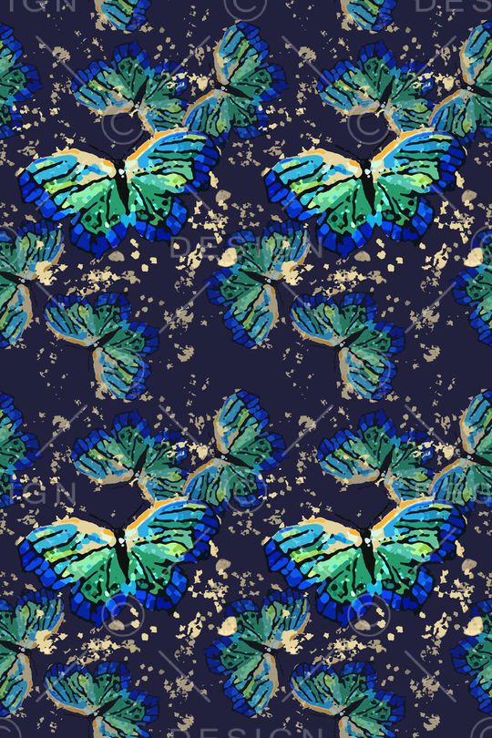 抽象时尚印花华亿平台图片