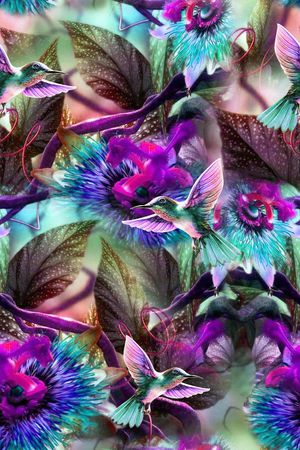 花朵印花华亿平台图片