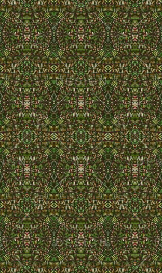 抽象图案印花华亿平台图片