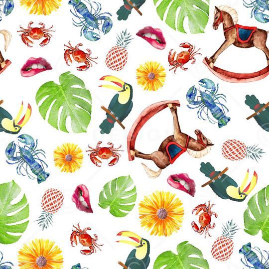 嘴唇印花华亿平台图片