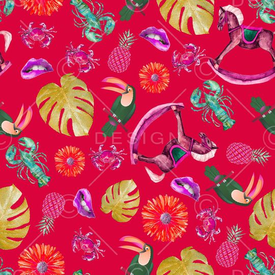 嘴唇印花华亿平台图片