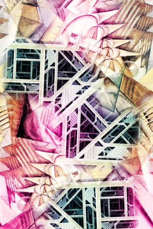 几何印花华亿平台图片