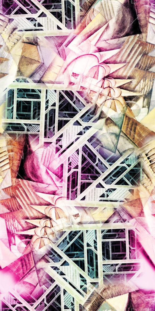 几何印花华亿平台图片