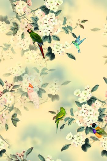 701374-中国风旗袍丝巾花鸟1-1