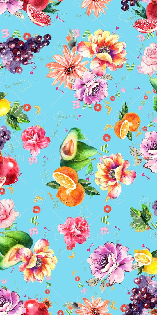 水果印花华亿平台图片