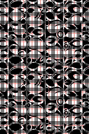 不规则几何印花华亿平台图片