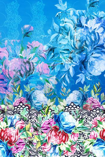 MAX-女装花卉印花华亿平台图片