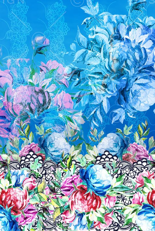 MAX-女装花卉印花华亿平台图片