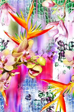 MAX-中老年真丝女装印花华亿平台图片