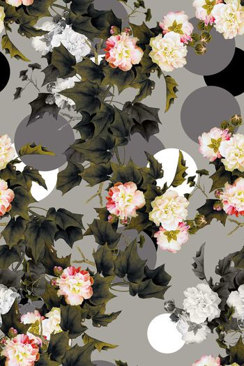 大气民族风印花华亿平台图片