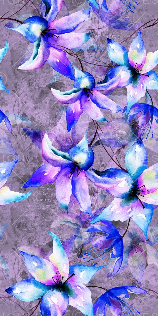 紫色印花华亿平台图片