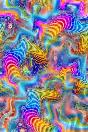 抽象印花华亿平台图片