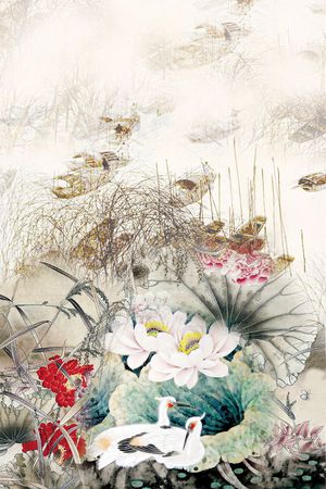 鸟印花华亿平台图片