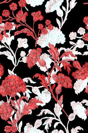 L.D~中国风印花华亿平台图片