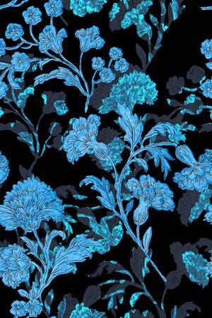 L.D~中国风印花华亿平台图片