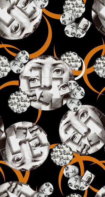 几何印花华亿平台图片