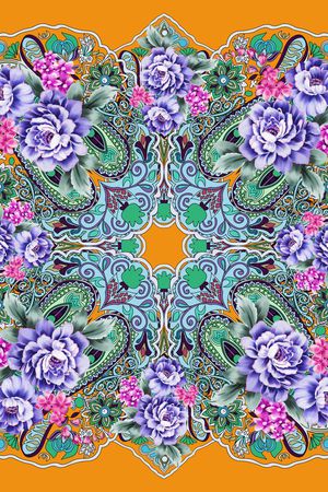 腰果印花华亿平台图片