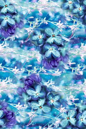 抽象女装裙子清爽印花印花华亿平台图片