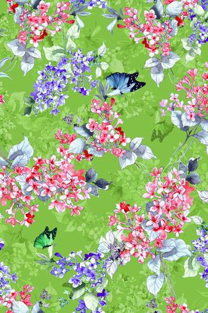 中国风印花华亿平台图片