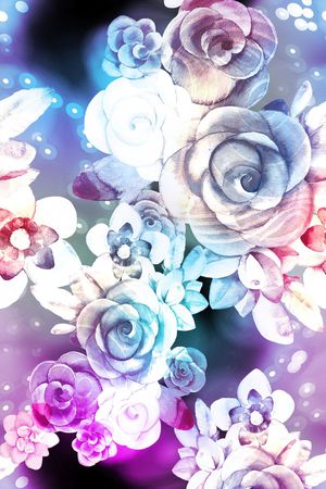 乱花印花华亿平台图片