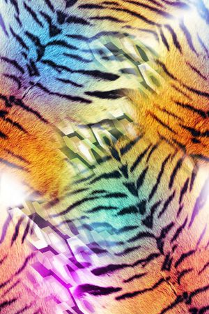 几何印花华亿平台图片