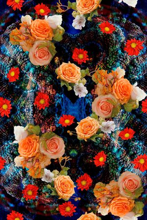 乱花印花华亿平台图片