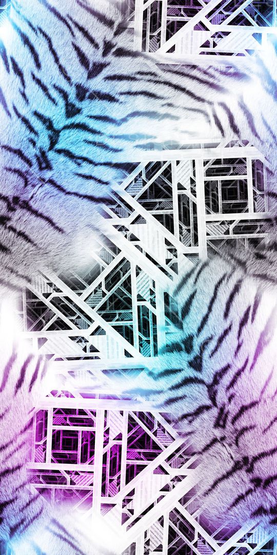 几何印花华亿平台图片