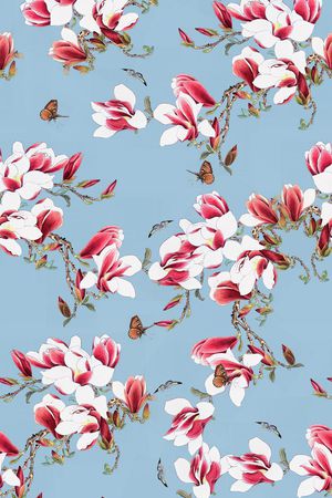 中国风印花华亿平台图片