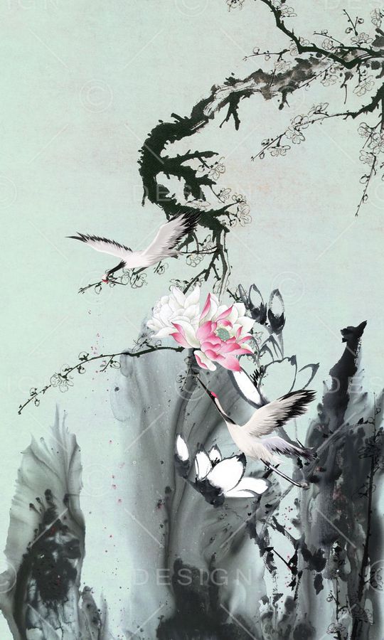 荷花印花华亿平台图片