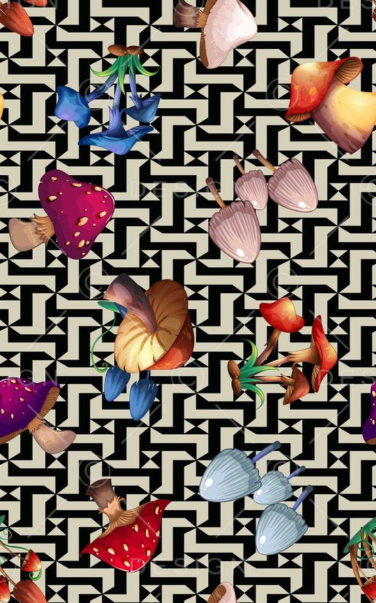 植物印花华亿平台图片