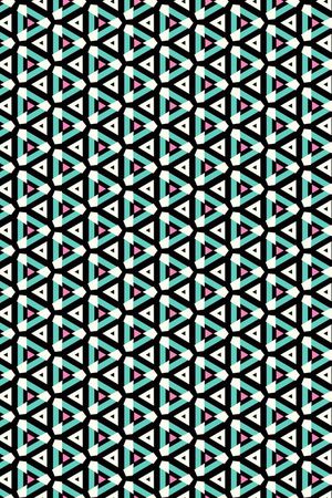 三角形印花华亿平台图片