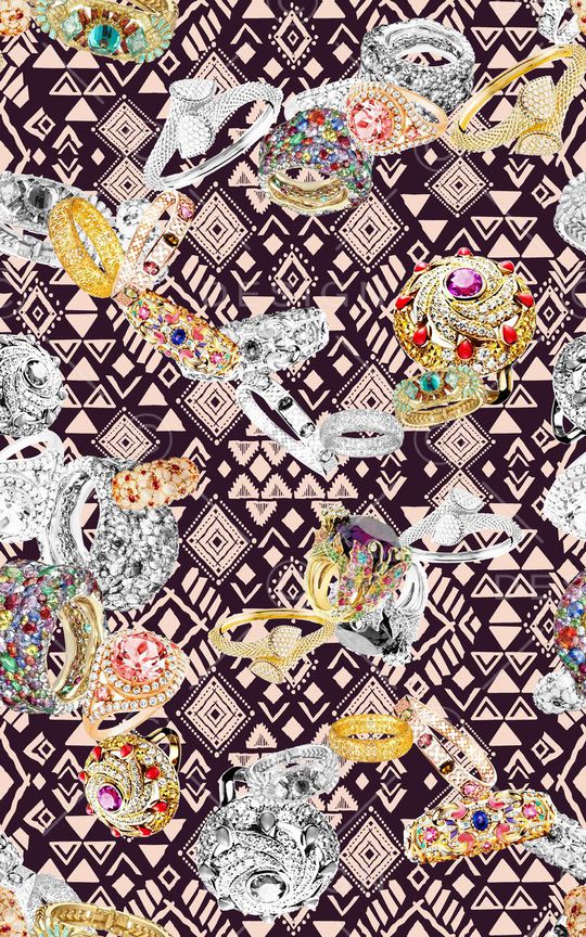 珠宝印花华亿平台图片