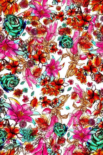 民族风印花华亿平台图片