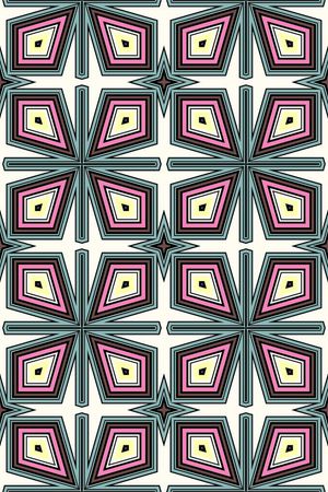 几何印花华亿平台图片