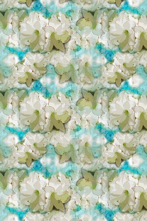 青蓝雅韵系列印花华亿平台图片