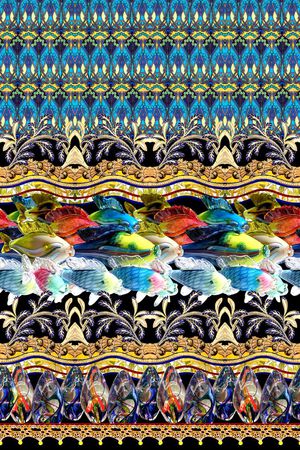 民族风印花华亿平台图片