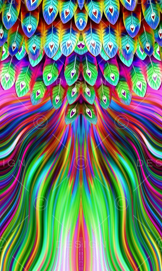 孔雀印花华亿平台图片