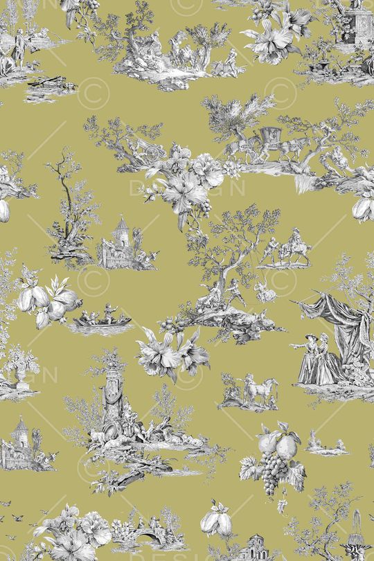 中国风印花华亿平台图片