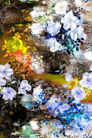 玫瑰印花华亿平台图片